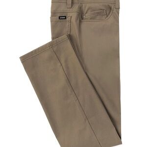 Prada Men's Brown Brion Stretch Pants